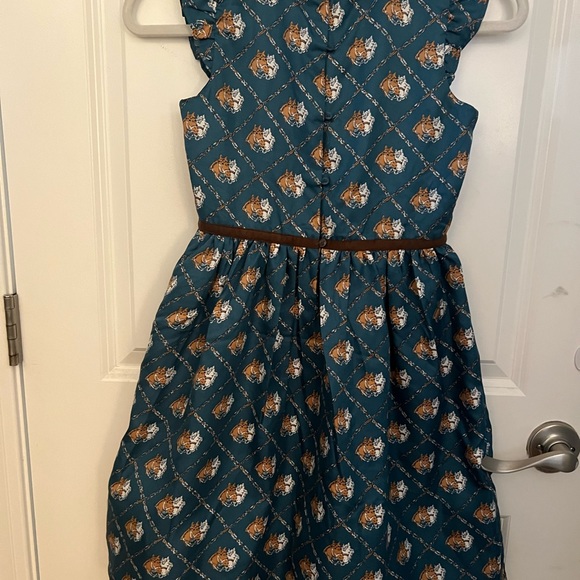 Janie and Jack equestrian / horse dress. Size 12. Sold out in stores! - Picture 7 of 8